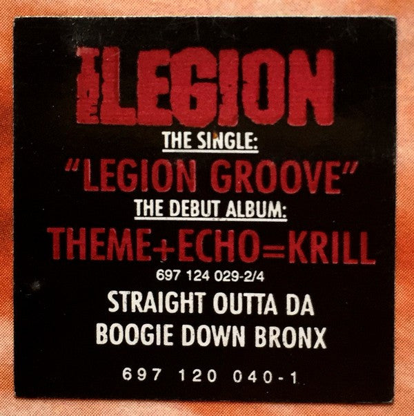 The Legion : Legion Groove (12", Single, Promo)