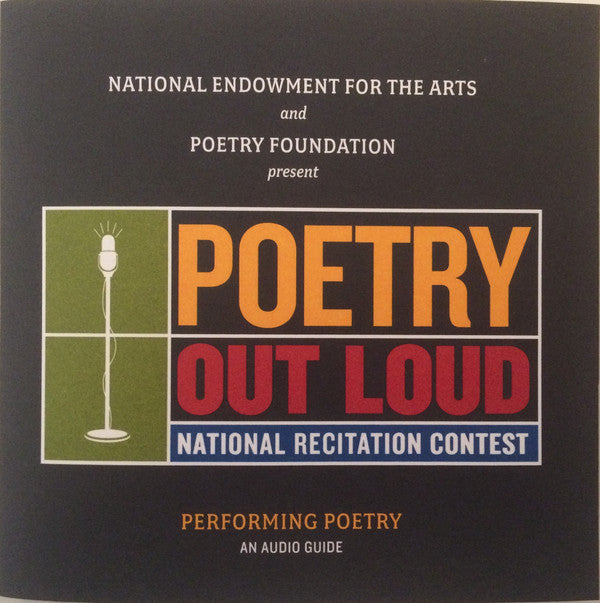 Various : Poetry Out Loud: National Recitation Contest (CD)