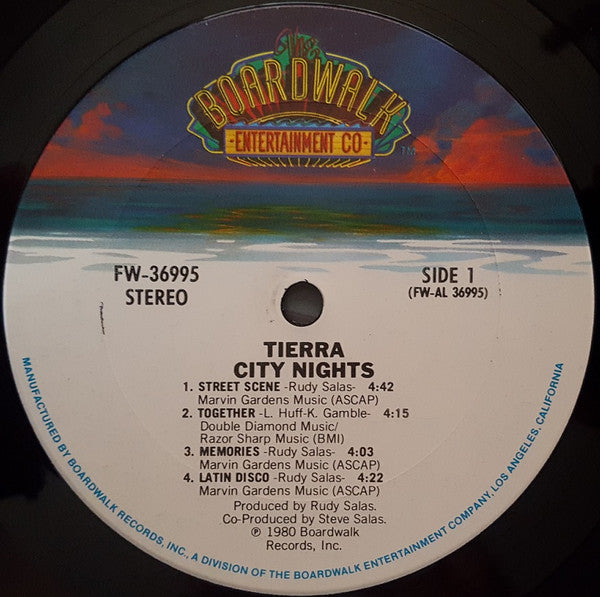 Tierra : City Nights (LP, Album)