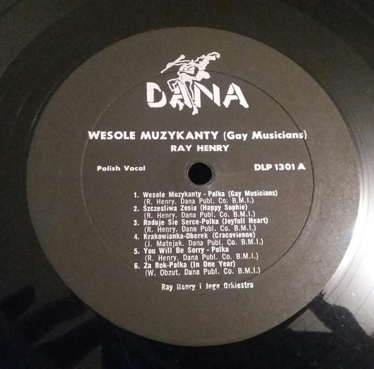 Ray Henry I Iego Orkestra : Wesole Muzykanty (Gay Musicians) (LP, Album)