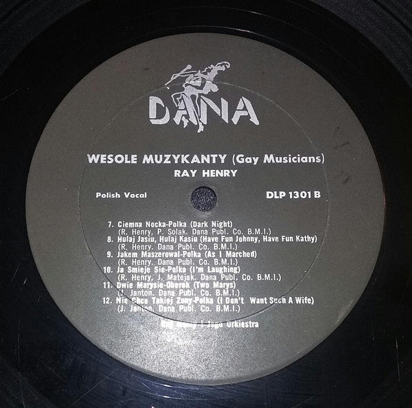 Ray Henry I Iego Orkestra : Wesole Muzykanty (Gay Musicians) (LP, Album)