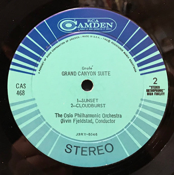 Ferde Grofé, Oslo Filharmoniske Orkester, Øivin Fjeldstad : Grand Canyon Suite (LP, Ind)