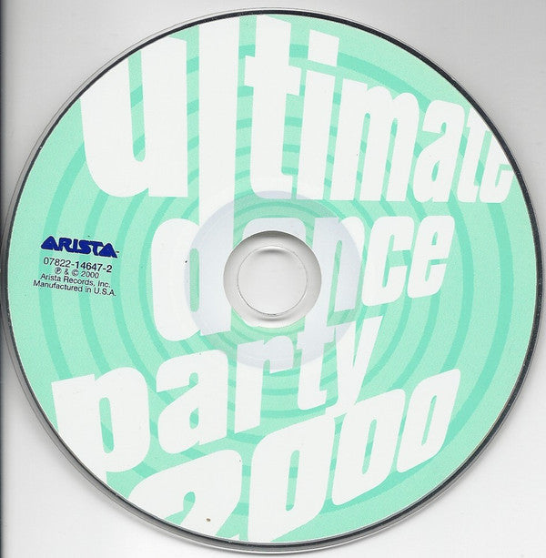 Various : Ultimate Dance Party 2000 (CD, Mixed)