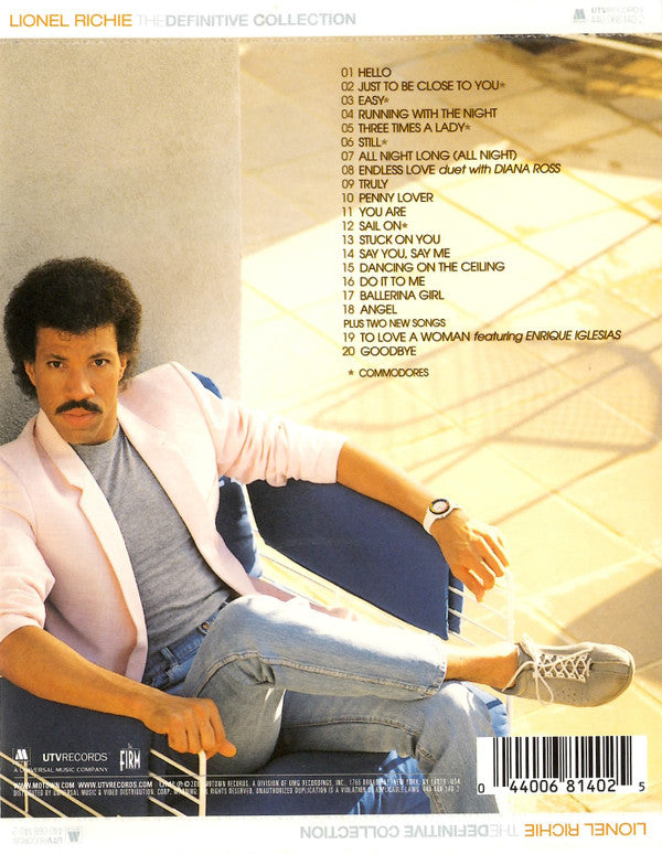 Lionel Richie : The Definitive Collection (CD, Comp, UML)