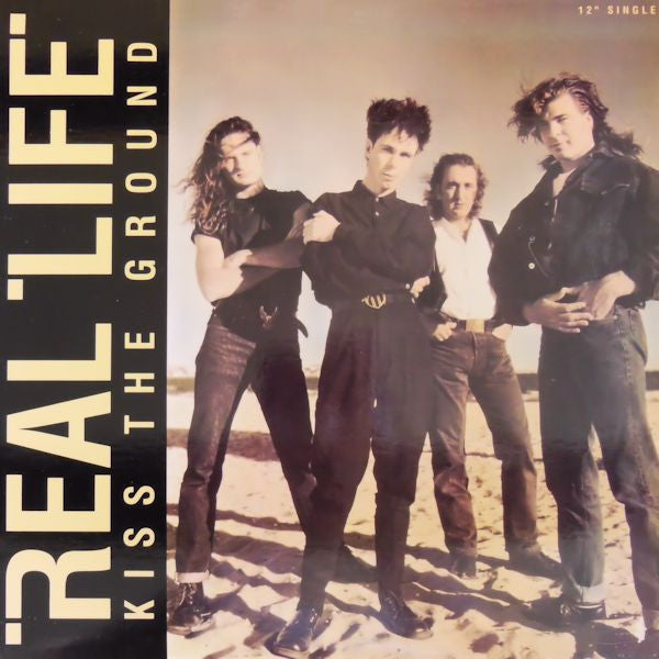 Real Life : Kiss The Ground (12", Single)