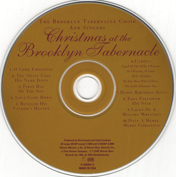 The Brooklyn Tabernacle Choir : Christmas At The Brooklyn Tabernacle (CD, Album)