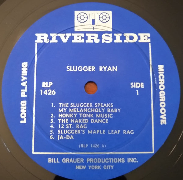 Slugger Ryan : Plays Honky Tonk Music For Little Rascals (LP, Album, RE, Blu)
