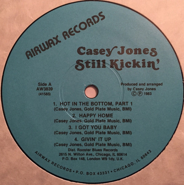 Casey Jones (2) : Still Kickin' (LP)