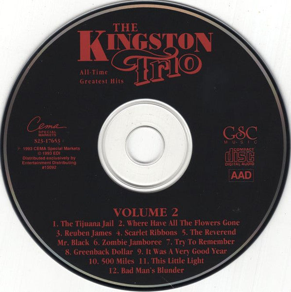 The Kingston Trio* : All-Time Greatest Hits (3xCD, Comp)