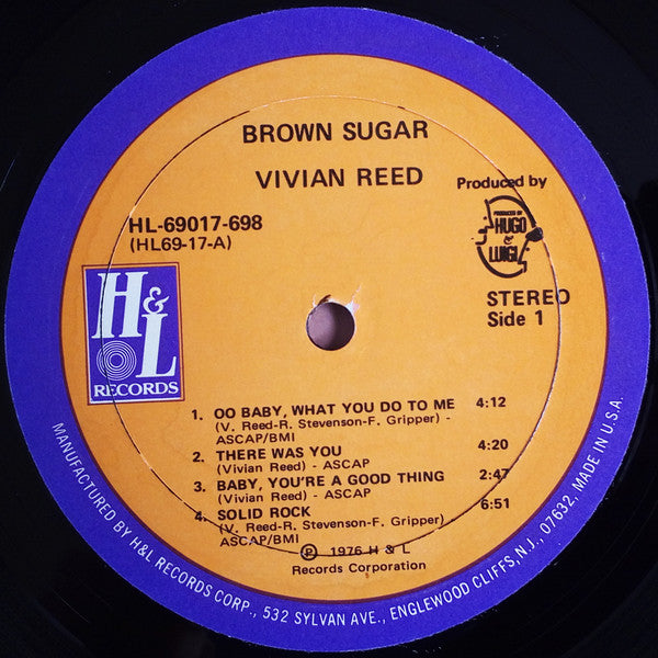 Vivian Reed : Brown Sugar (LP, Album, San)
