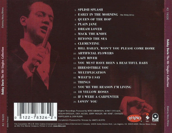 Bobby Darin : The Hit Singles Collection (CD, Comp, Mono)