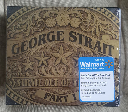 George Strait : Strait Out Of The Box: Part 1 (4xCD, Comp + Box, RE)