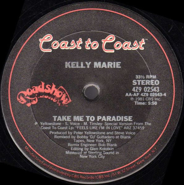 Kelly Marie : Loving Just For Fun  (12")