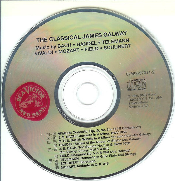 James Galway : The Classical James Galway (CD, Comp, RE)