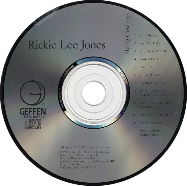 Rickie Lee Jones : Flying Cowboys (CD, Album)