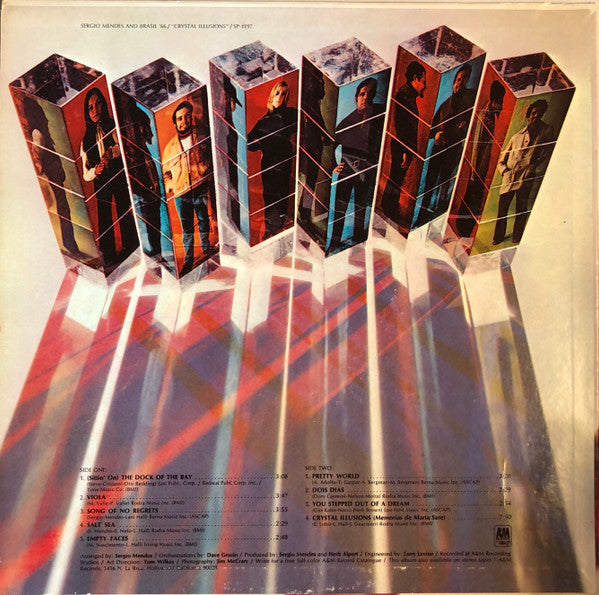 Sérgio Mendes & Brasil '66 : Crystal Illusions (LP, Album, Ter)