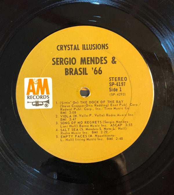 Sérgio Mendes & Brasil '66 : Crystal Illusions (LP, Album, Ter)