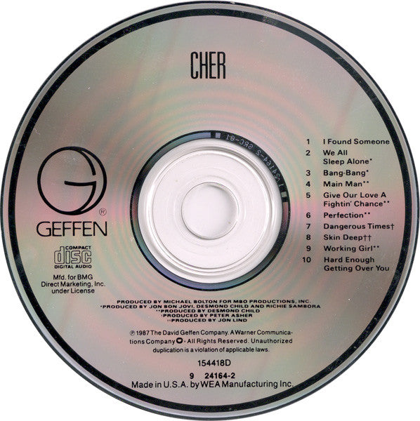 Cher : Cher (CD, Album, Club)