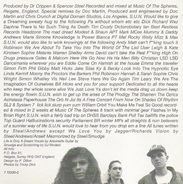 S.U.N. : Hypnotiki (CD, Album)