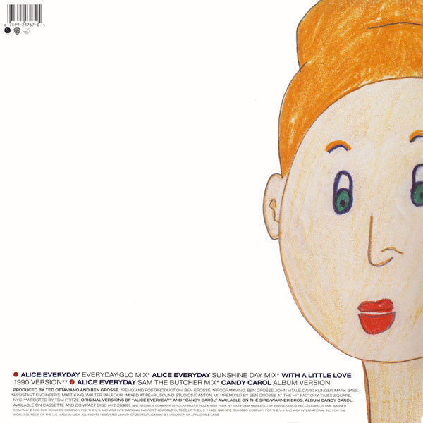 Book Of Love : Alice Everyday (12", Maxi)