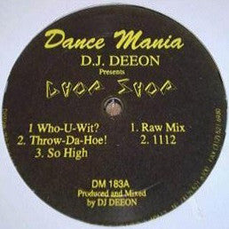 DJ Deeon : Chop Shop (12")