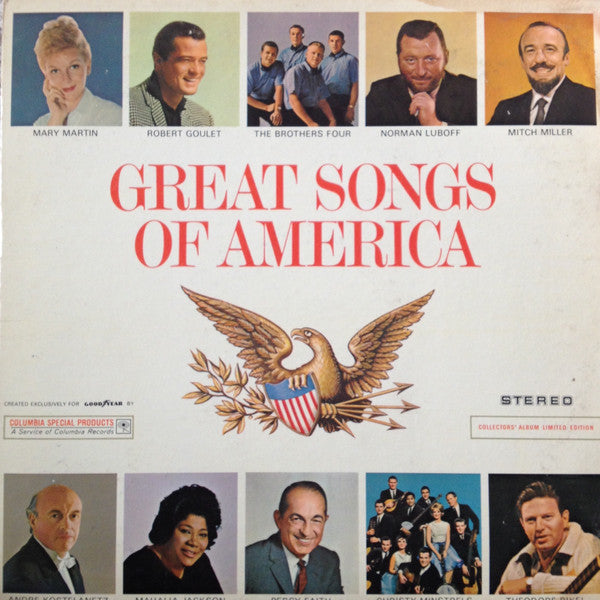 Various : Great Songs Of America (LP, Comp)