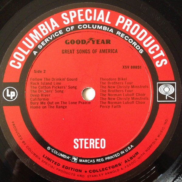 Various : Great Songs Of America (LP, Comp)