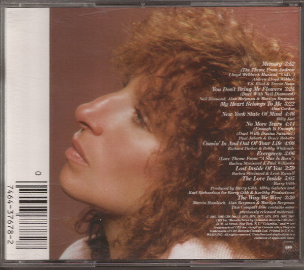 Barbra Streisand : Memories (CD, Comp)