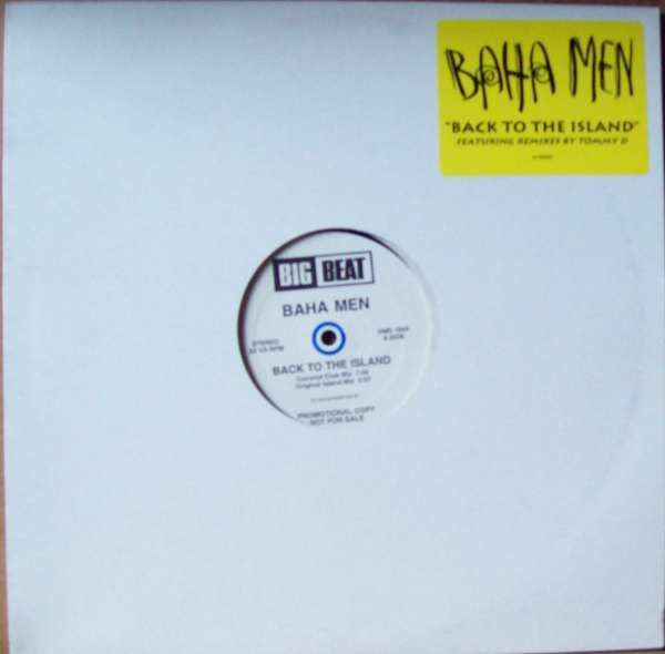 Baha Men : Back To The Island (12", Promo)