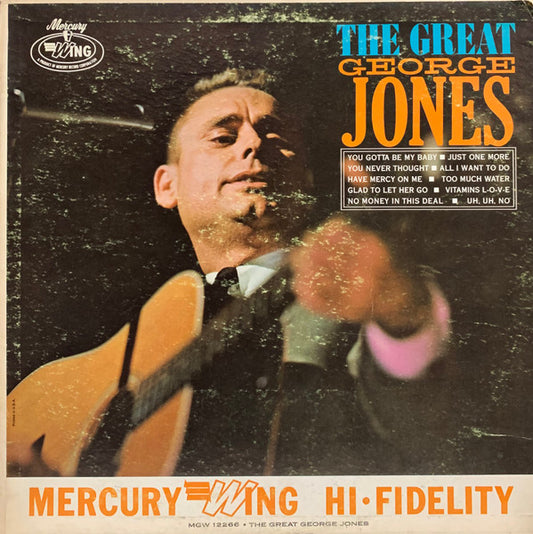 George Jones (2) : The Great George Jones (LP, Comp, Mono, Ric)