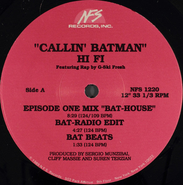 Hi Fi : Callin' Batman (12")