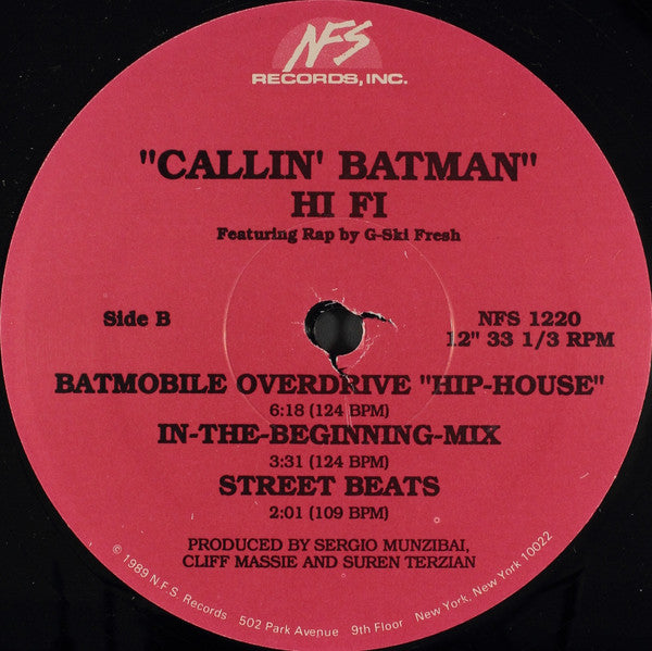 Hi Fi : Callin' Batman (12")