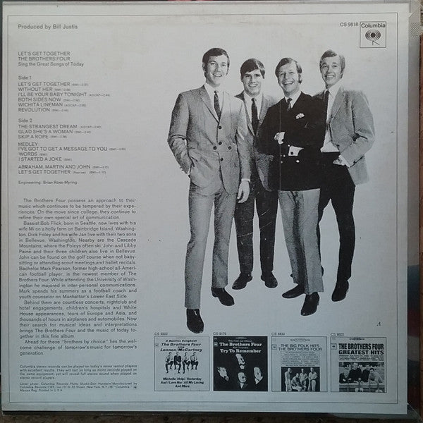 The Brothers Four : Let's Get Together (LP, Album)