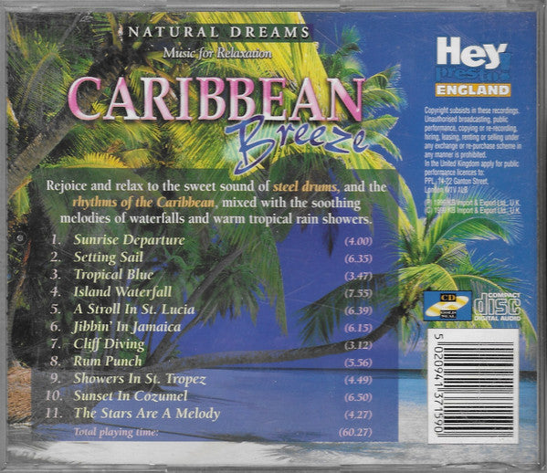 Unknown Artist : Natural Dreams - Music For Relaxation: Caribbean Breeze (CD, Comp)
