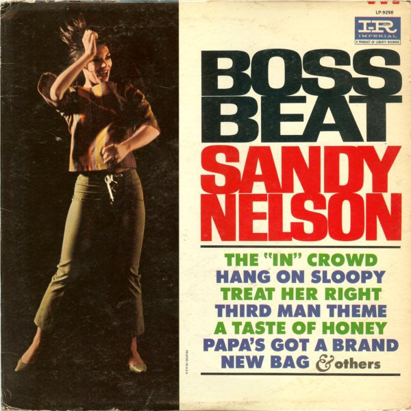 Sandy Nelson : Boss Beat (LP, Album, Mono, All)