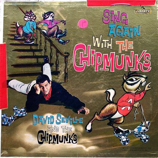 David Seville And The Chipmunks : Sing Again With The Chipmunks (LP, Mono)