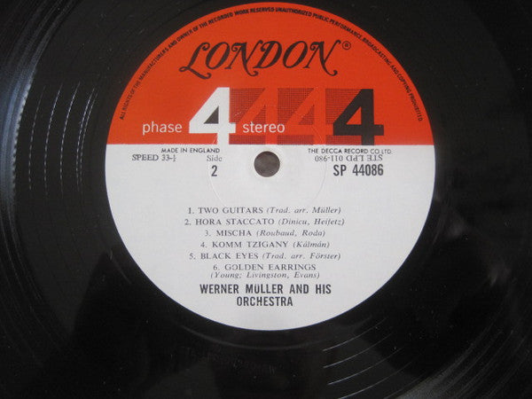 Werner Müller Und Sein Orchester : Gypsy! (LP, Album)