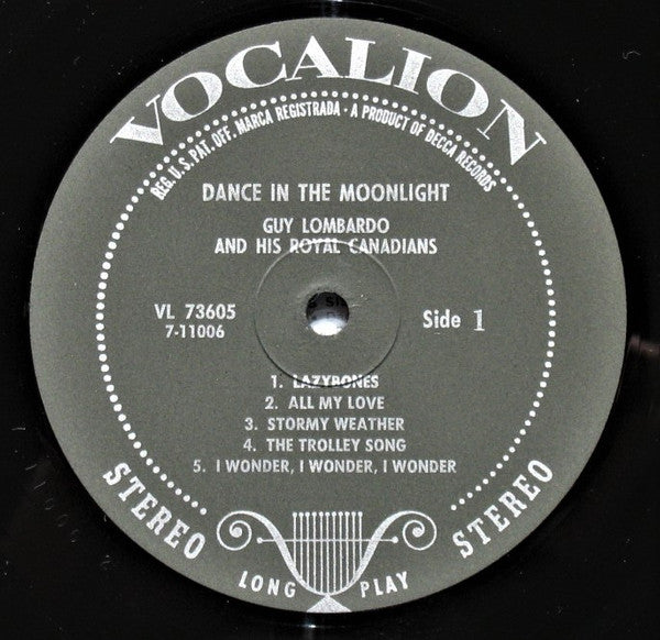 Guy Lombardo And His Royal Canadians : Dance In The Moonlight... (LP, Album)