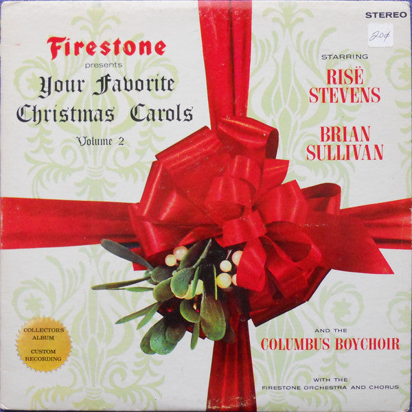 Various : Your Favorite Christmas Carols, Vol. 2 (LP)