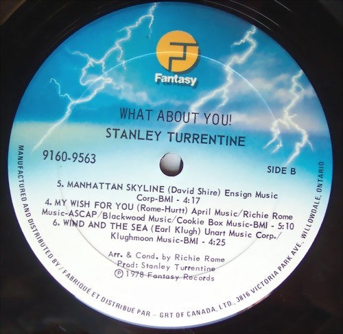 Stanley Turrentine : What About You! (LP, Album)