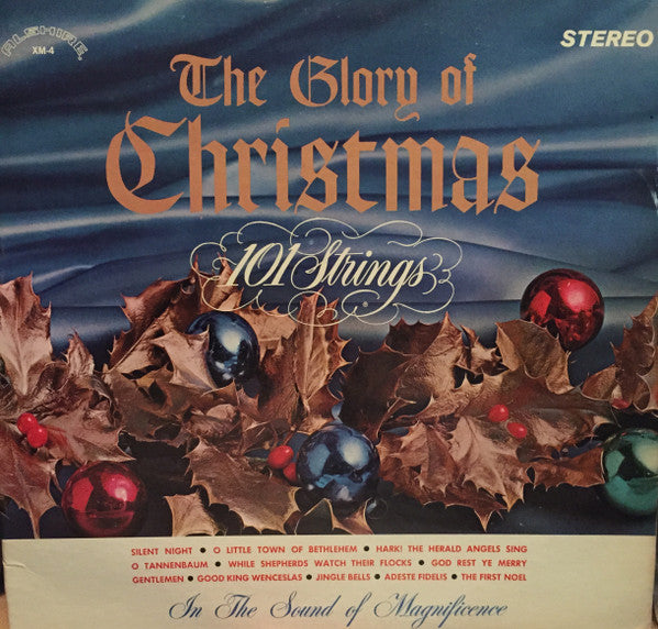 101 Strings : The Glory Of Christmas (LP, RE)