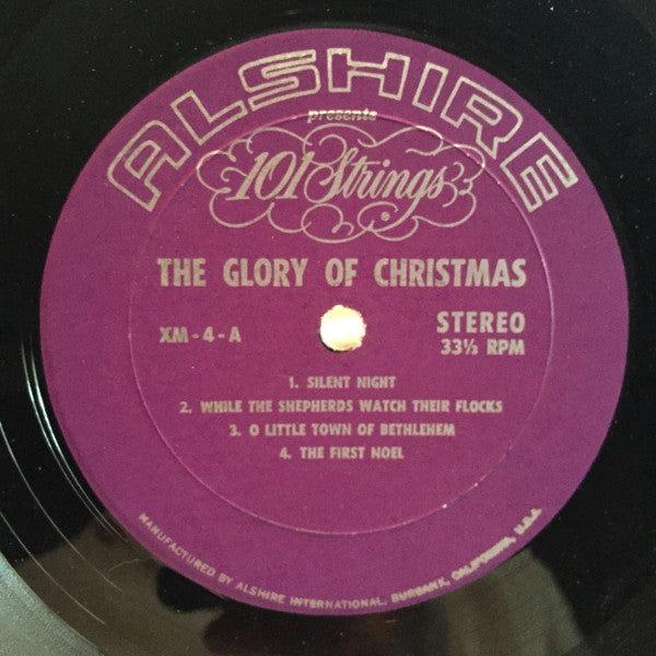 101 Strings : The Glory Of Christmas (LP, RE)