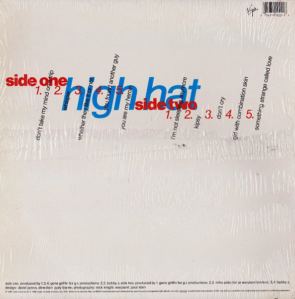 Boy George : High Hat (LP, Album)