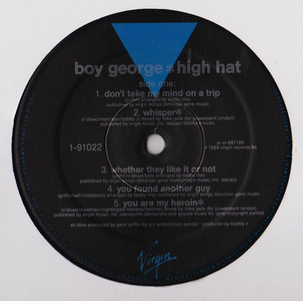 Boy George : High Hat (LP, Album)