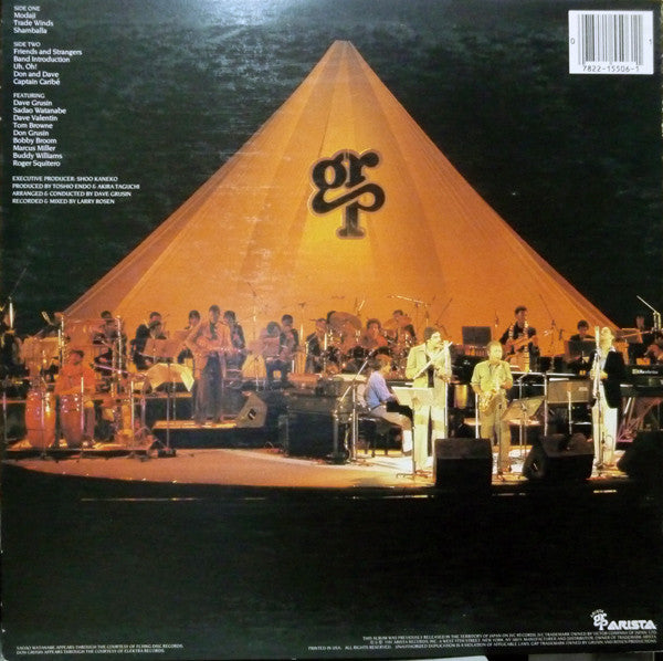 Dave Grusin And The GRP All-Stars : Live In Japan (LP, Album, Ter)