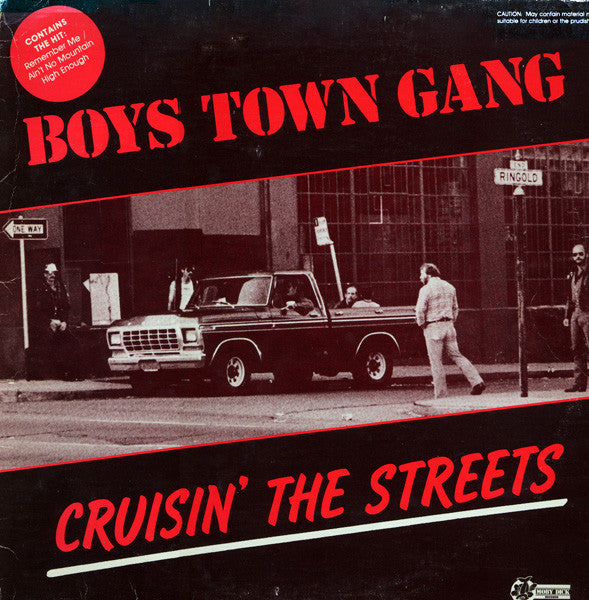 Boys Town Gang : Cruisin' The Streets (LP, Album, RE)