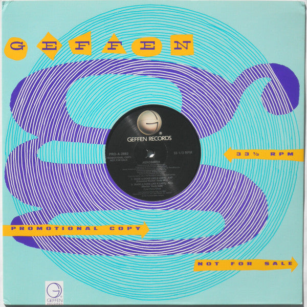 Aerosmith : Dude (Looks Like A Lady) (12", Promo)