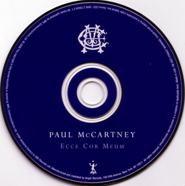 Paul McCartney : Ecce Cor Meum (CD, Album)