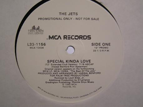 The Jets : Special Kinda Love (12", Promo)