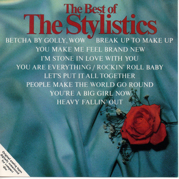 The Stylistics : The Best Of The Stylistics (CD, Comp, RE)